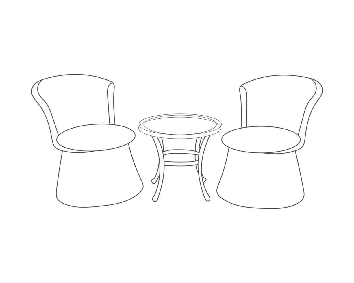Download Table Chair Furniture RoyaltyFree Stock Illustration Image   Pixabay