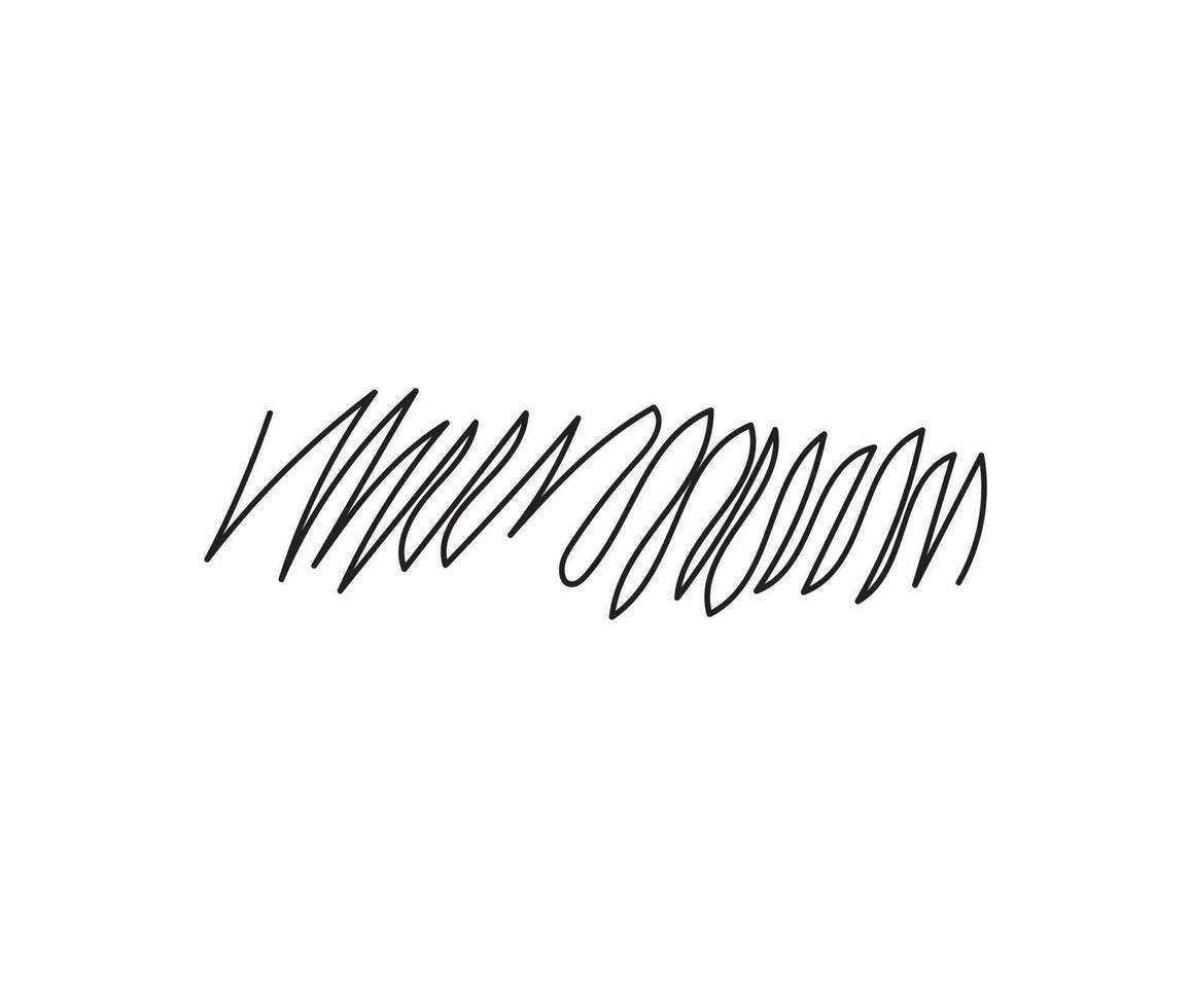 hand drawn shading on white background vector