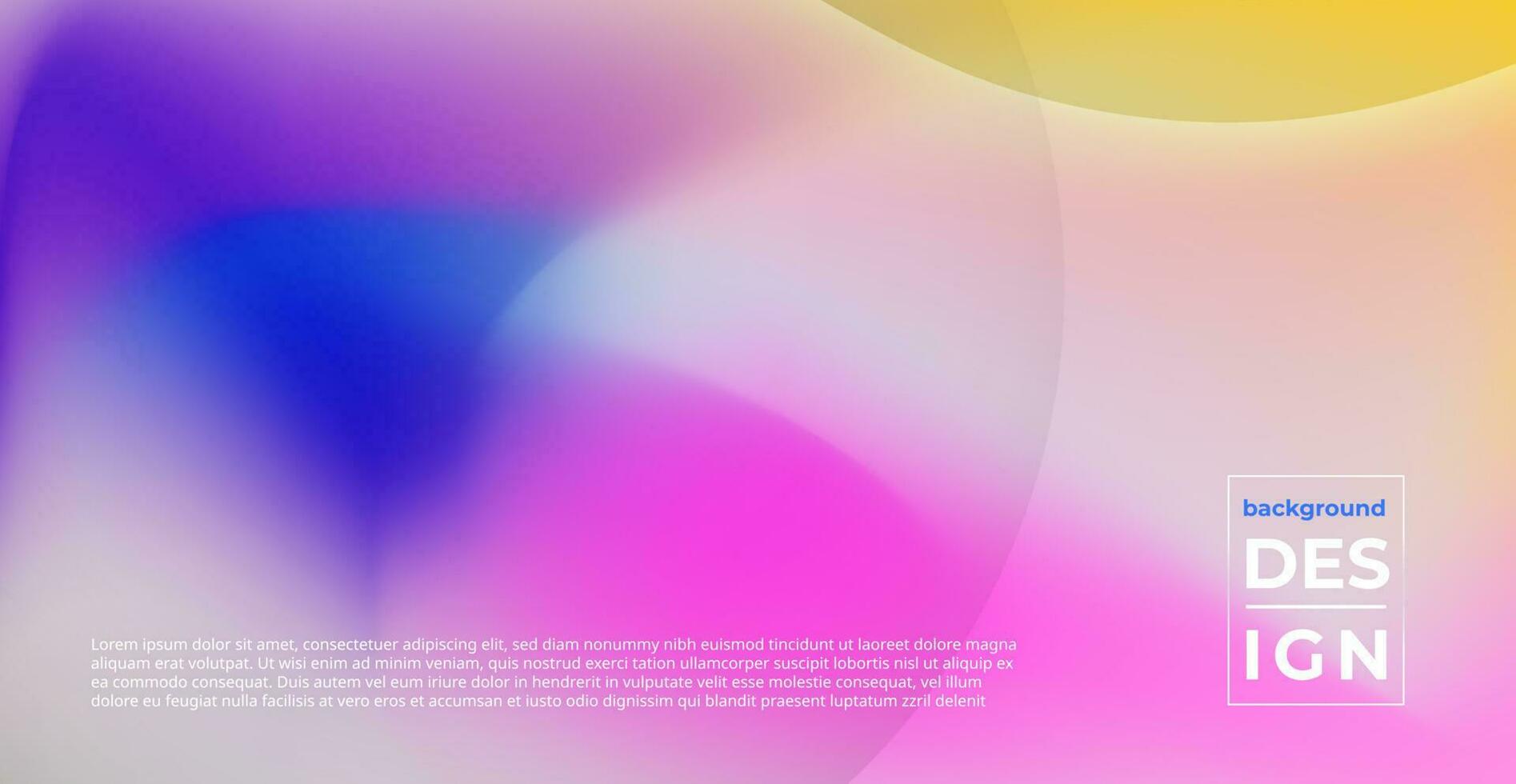 minimal abstract blurry holographic gray blue pink yellow soft color mesh background. eps10 vector