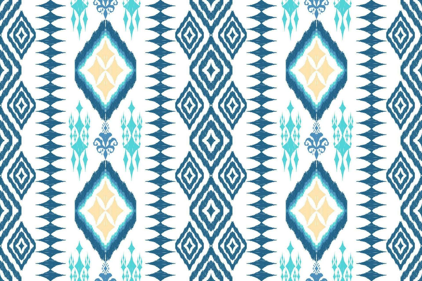 Ethnic Figure aztec embroidery style. Geometric ikat oriental traditional art pattern.Design for ethnic background,wallpaper,fashion,clothing,wrapping,fabric,element,sarong,graphic,vector illustration vector