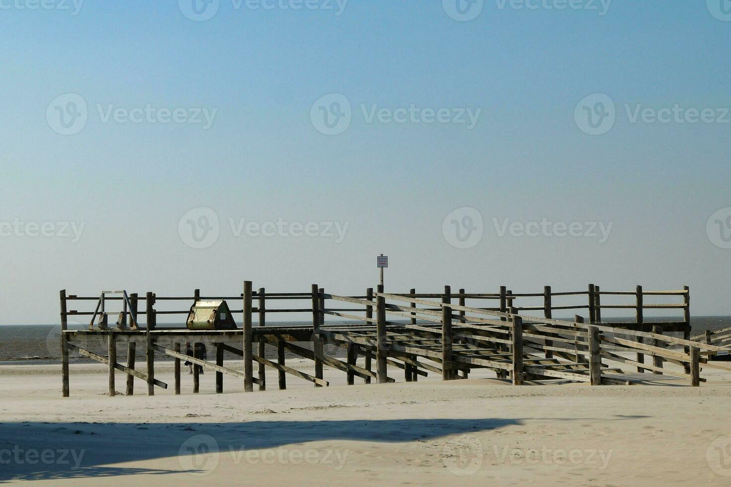 SPO Sankt Peter Ording a health resort on the German North Sea coast photo