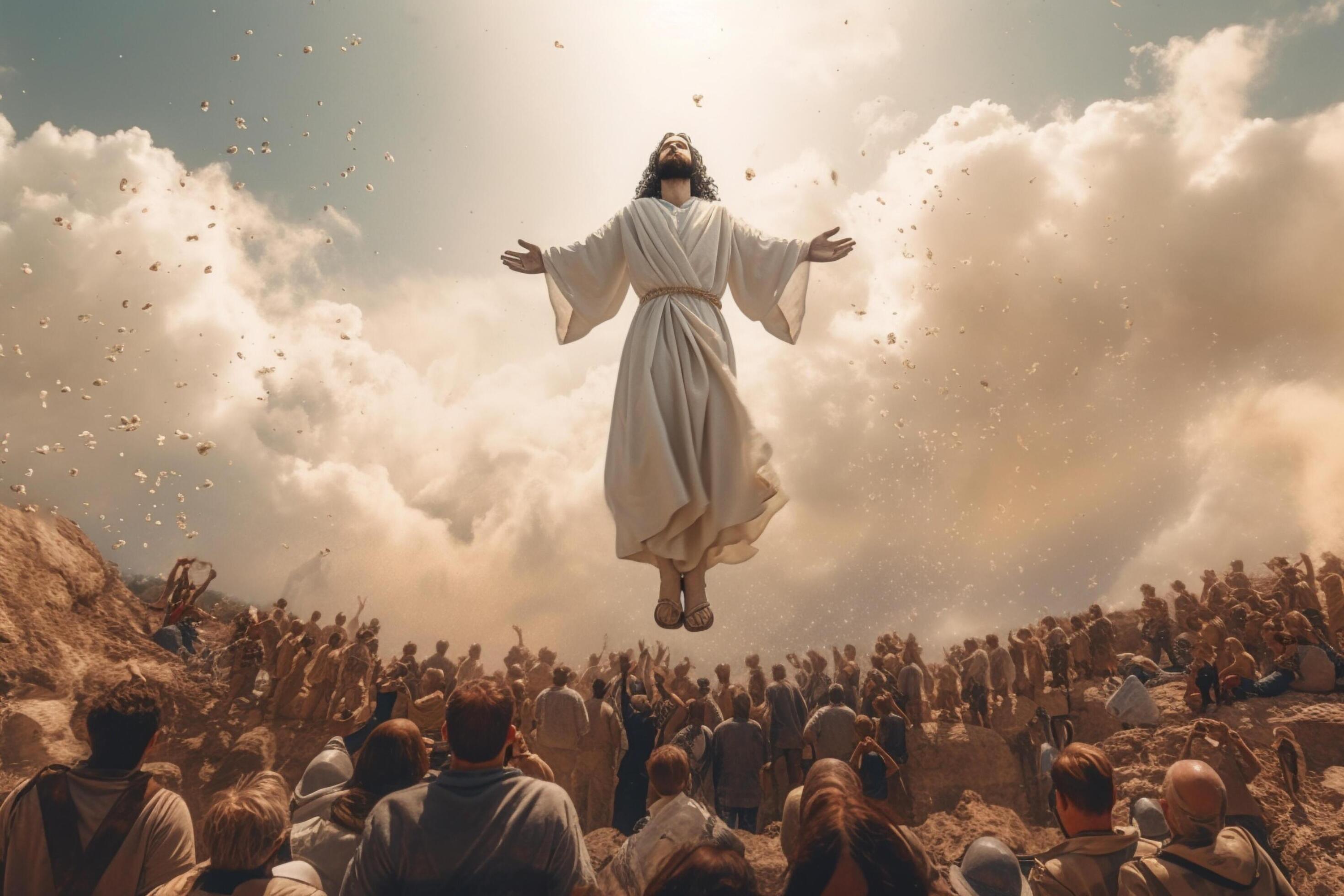 Ascension day of jesus christ or resurrection day of son of god. Good  friday. Ascension day concept by 24056763 Stock Photo at Vecteezy