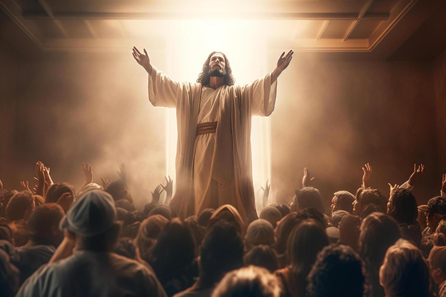 Ascension day of jesus christ or resurrection day of son of god. Good