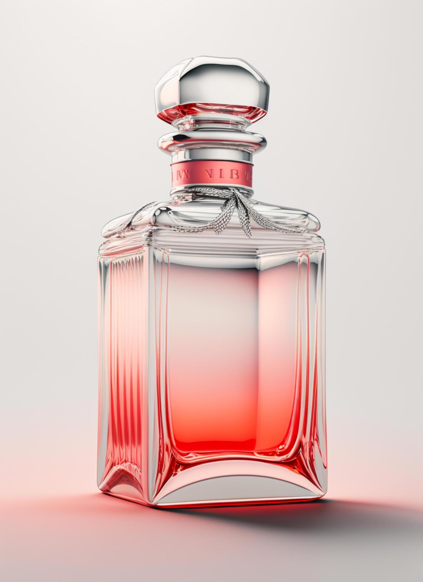 Fragrance bottles made by an AI