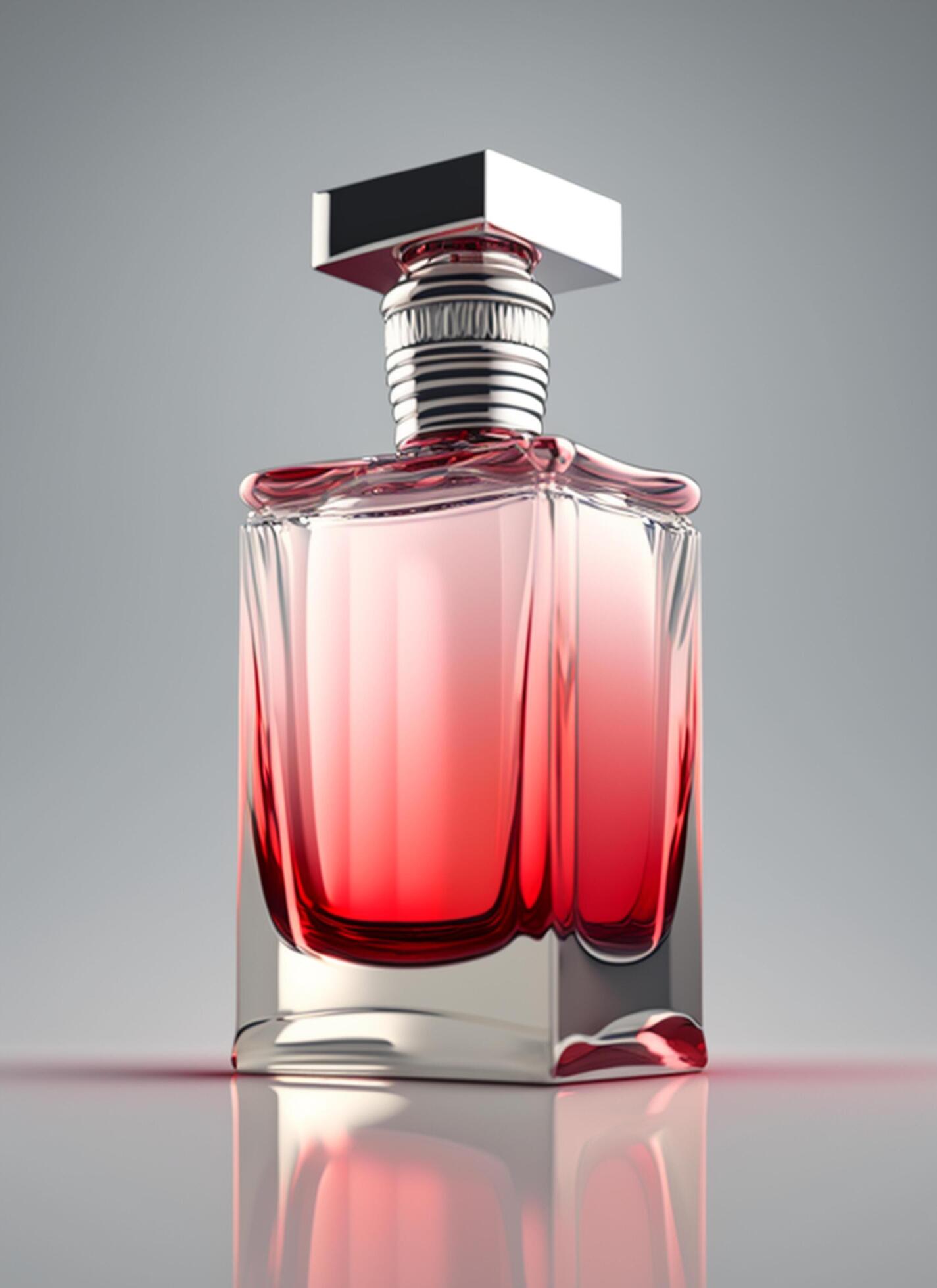 Fragrance bottles made by an AI