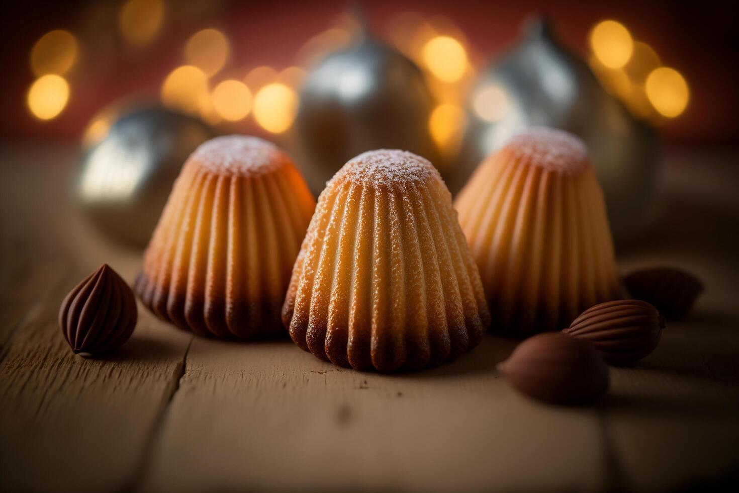 Delicious French Madeleines with a Golden Crust and Soft Crumb photo