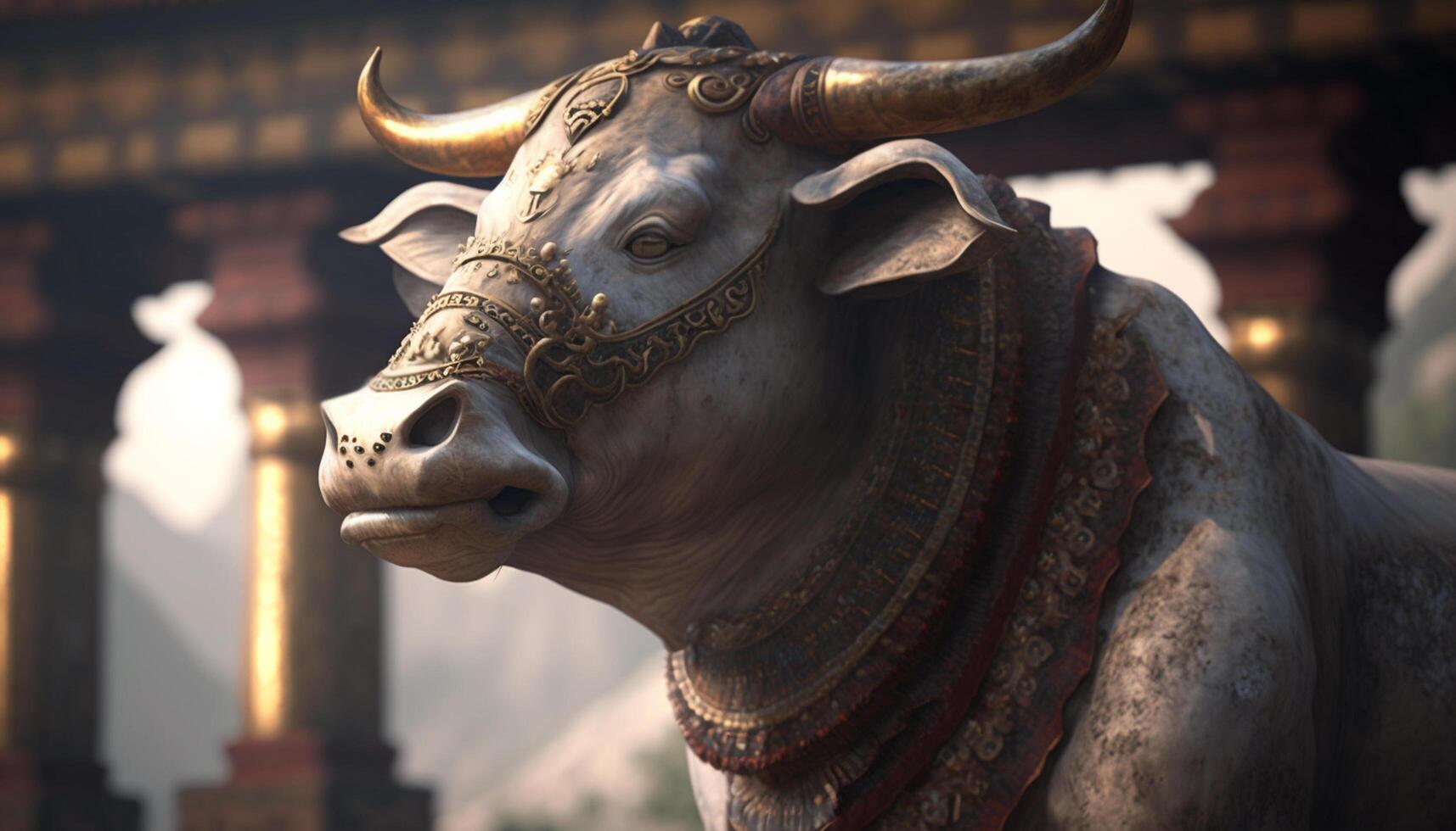Nandi The Divine Bull and Steadfast Companion of Lord Shiva 24058929