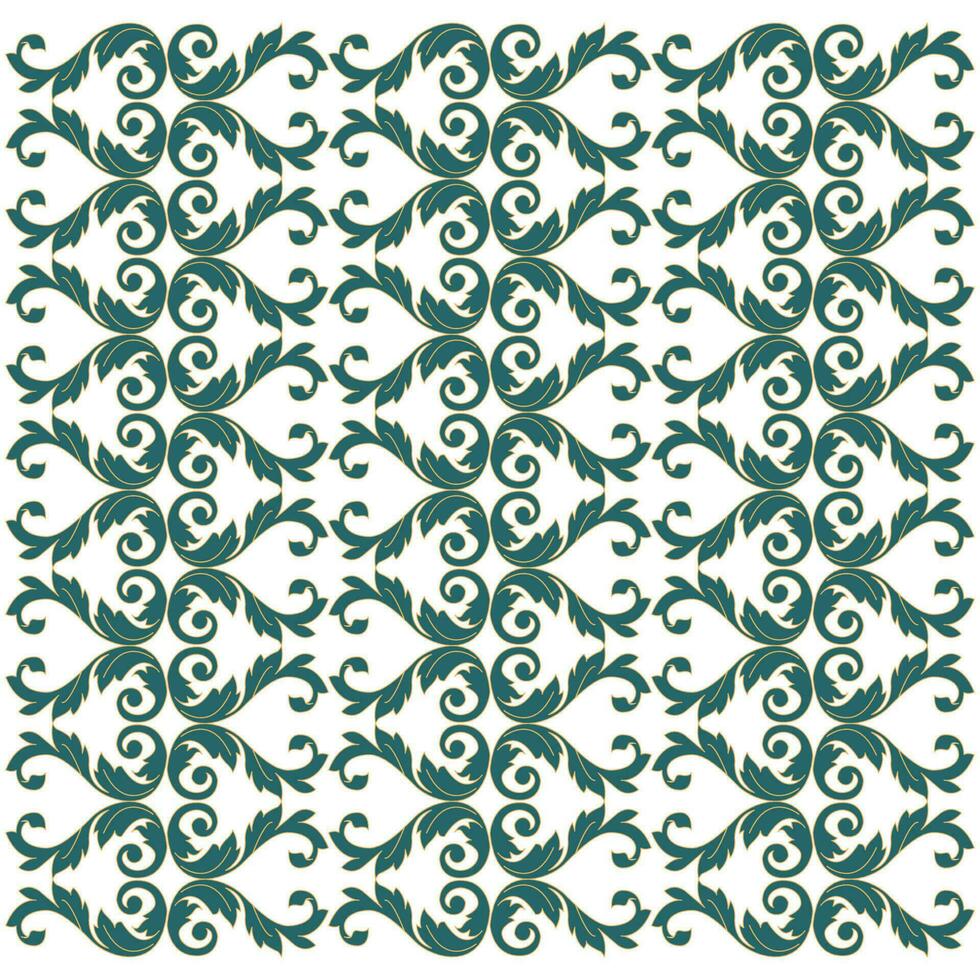 abstract background with classic floral ornament vector