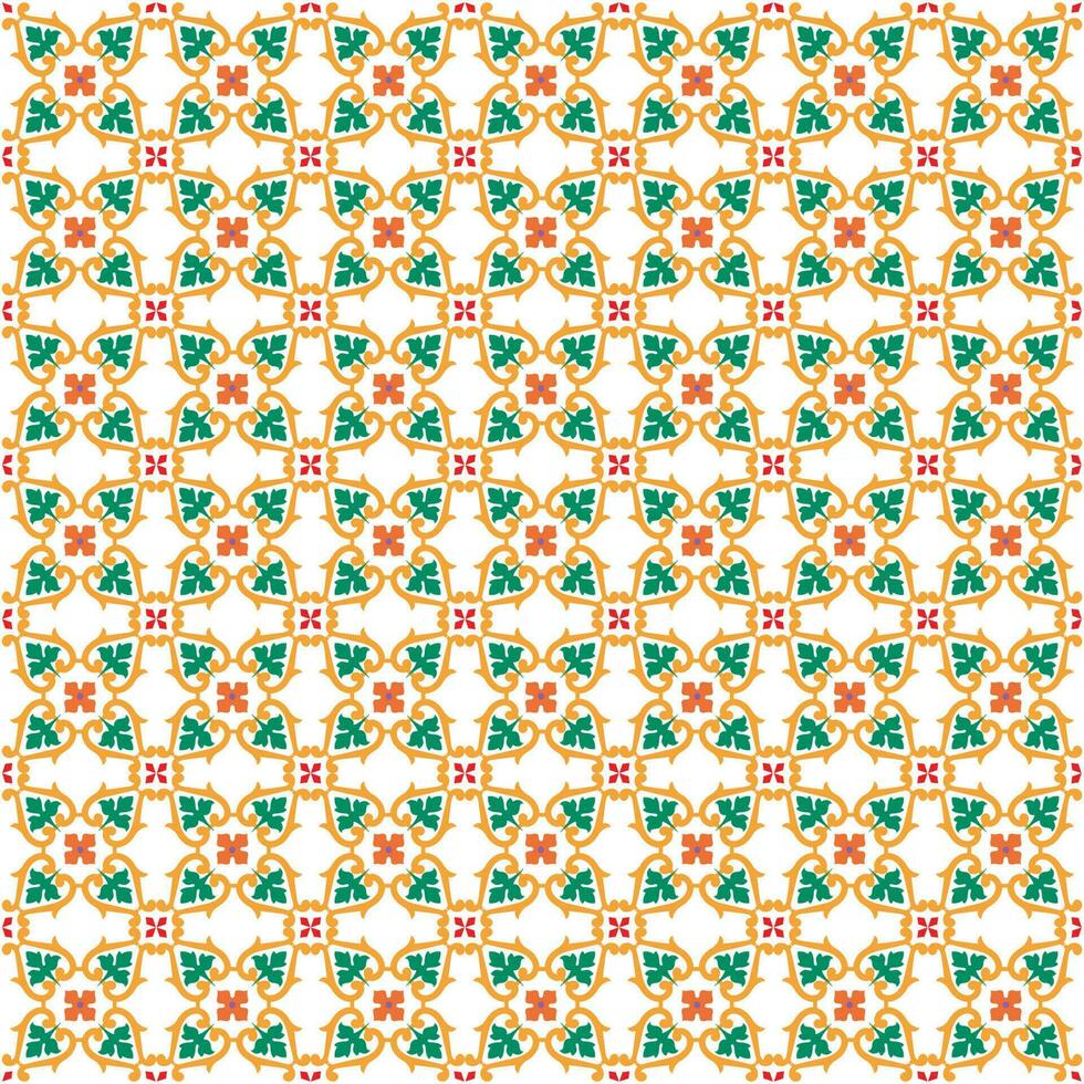 abstract background with classic floral ornament vector