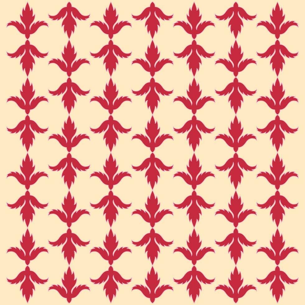 abstract background with classic floral ornament vector