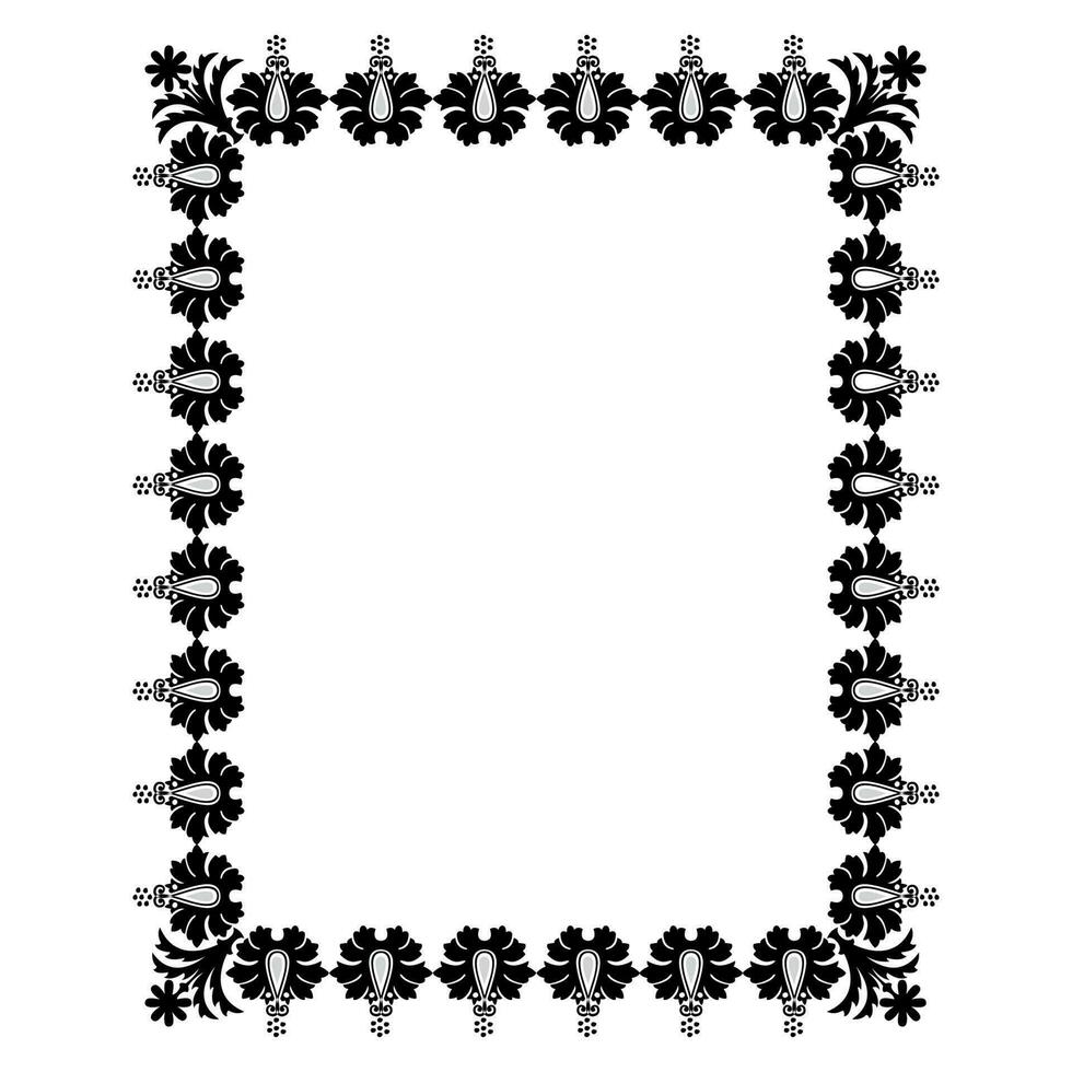classic ornate frame for invitations, banners, and flyers vector