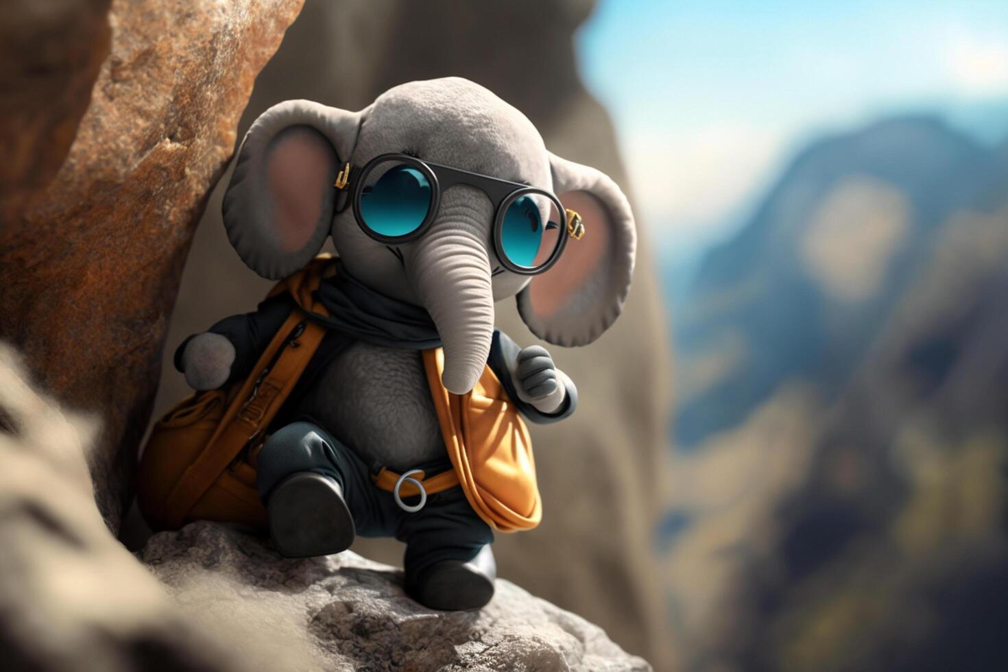 Elephant Explorer Climbing the Mountains in Style photo
