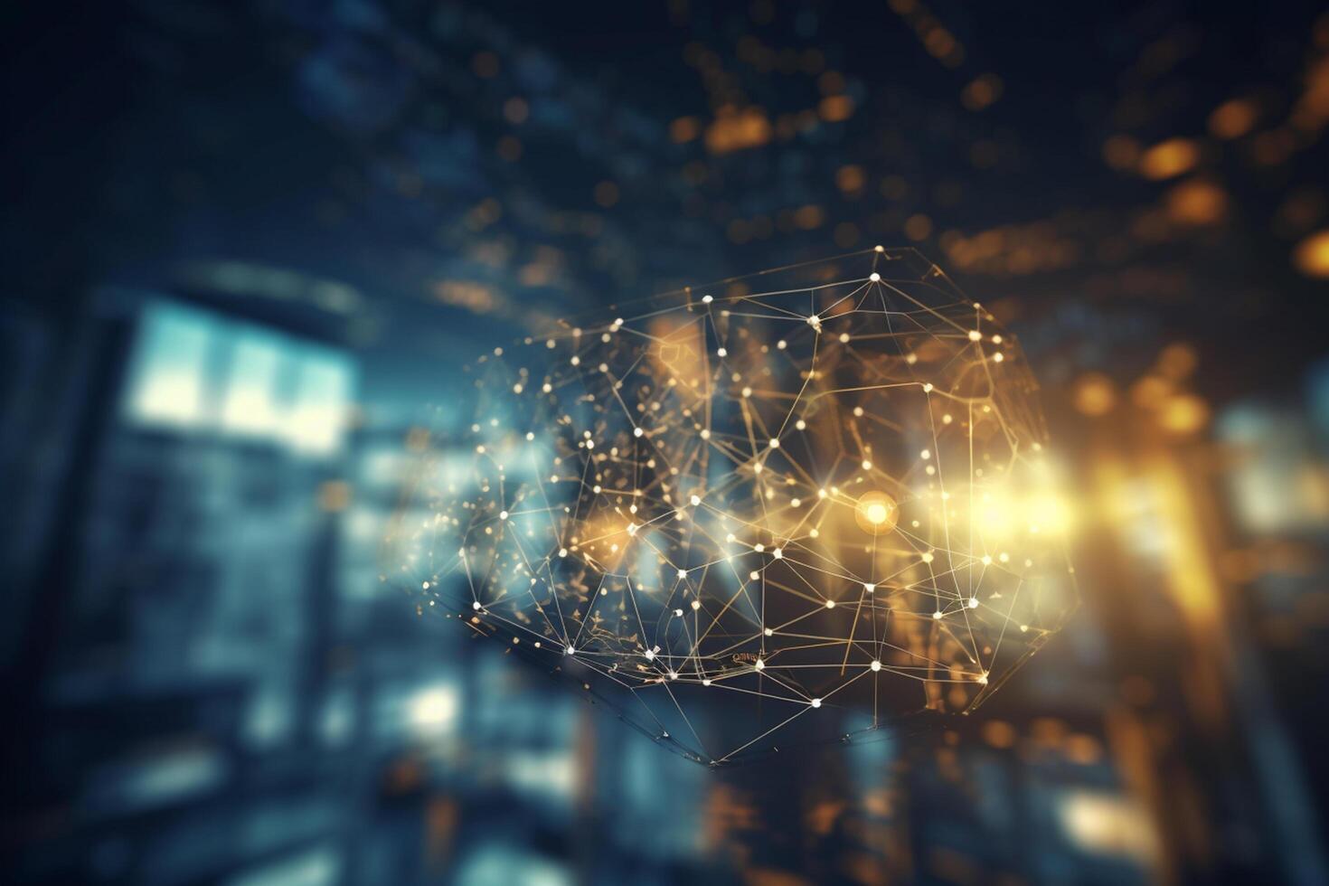 The Future of AI Illustrating the Potential of AI-Powered Technology photo