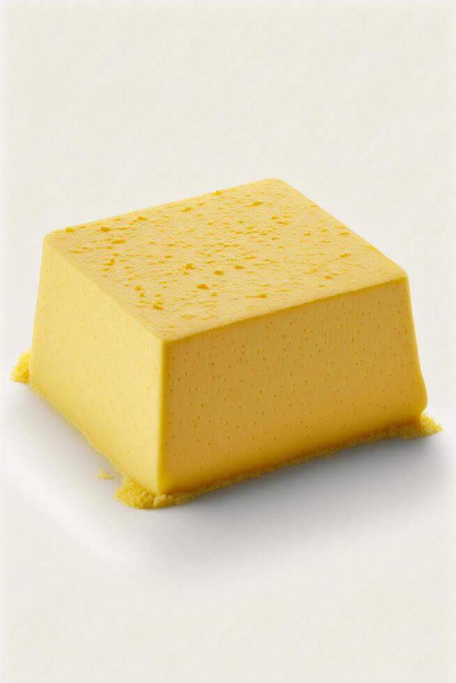 Authentic Italian Polenta Dish Isolated on White Background for Gourmet