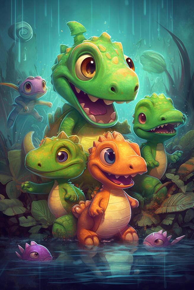 Dino Pals A Magical Adventure with Prehistoric Friends photo