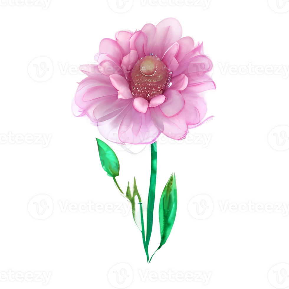 flower boho watercolor png