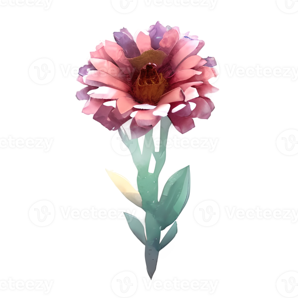 flower boho watercolor png