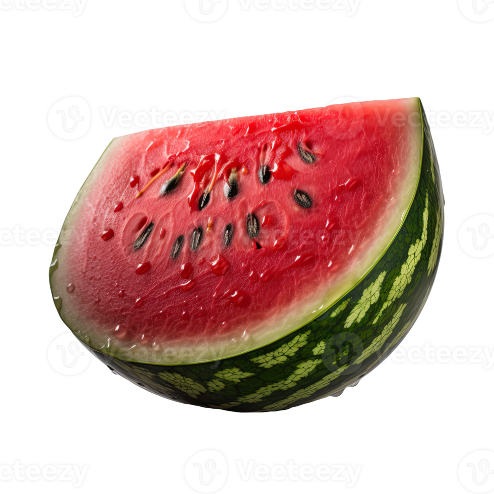 Scheibe von ein Wassermelone. png