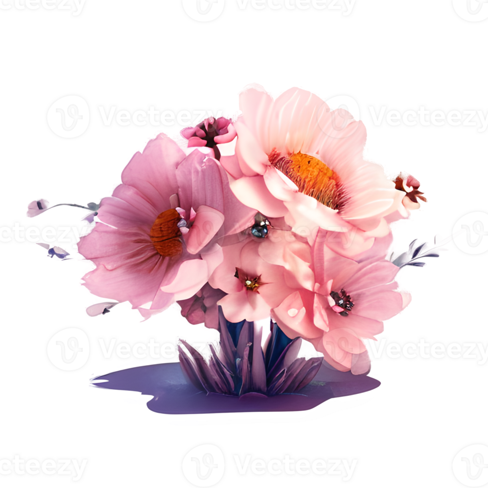 flower boho watercolor png