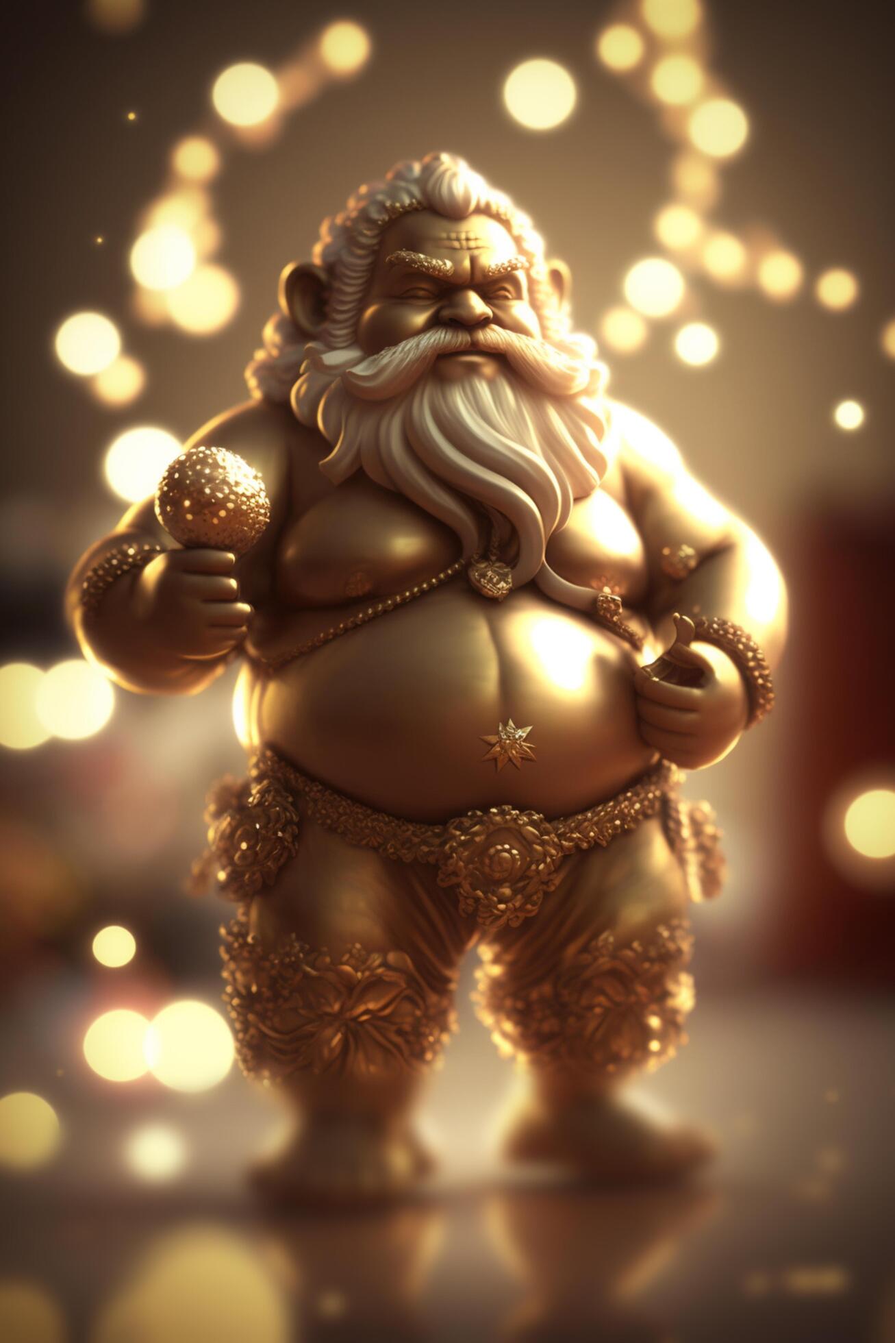 Kubera The Indian God of Wealth and Prosperity Statue in Vivid Detail