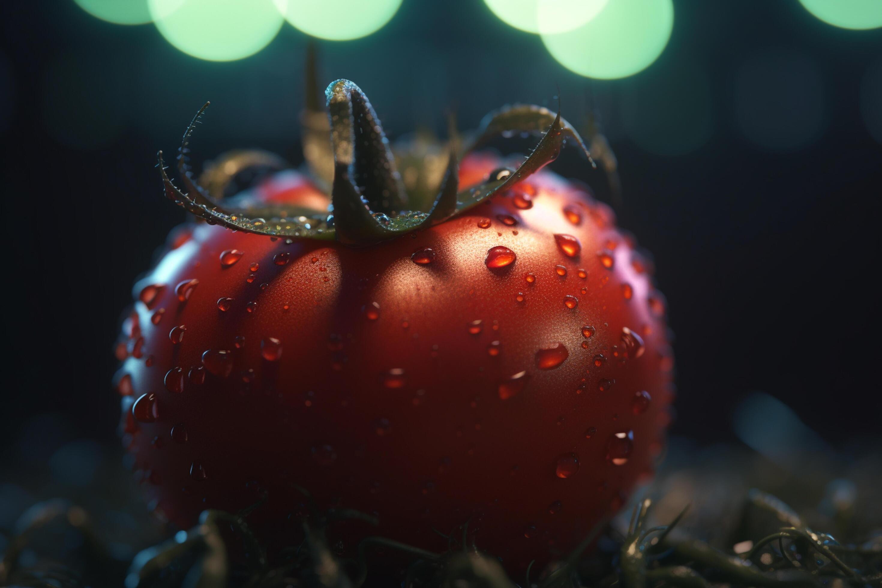 Glowing Tomatoes Cultivation under Artificial UV Light for Optimal