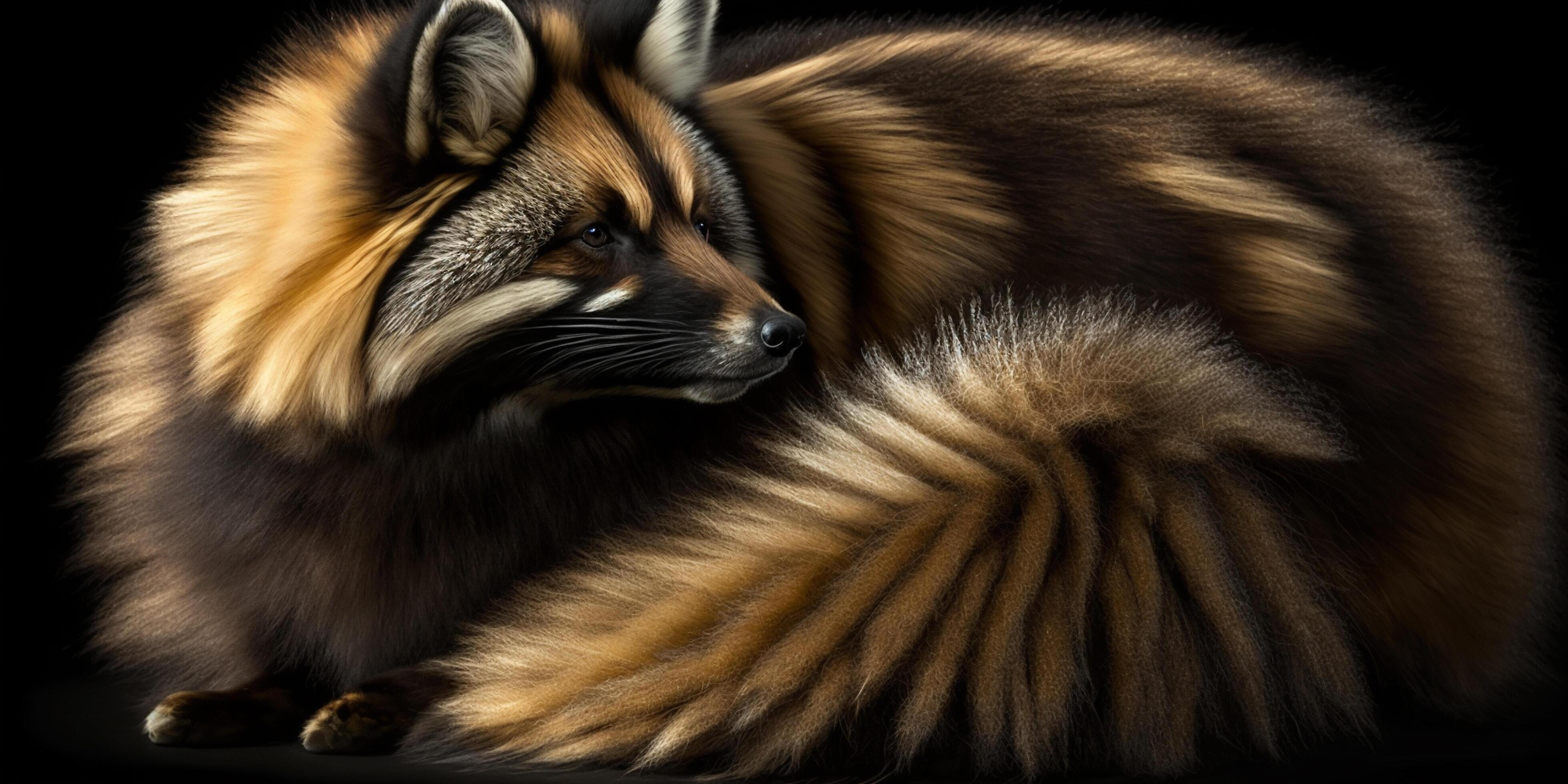 Luxurious Russian Sable Fur An Enduring Symbol of Style AI generated