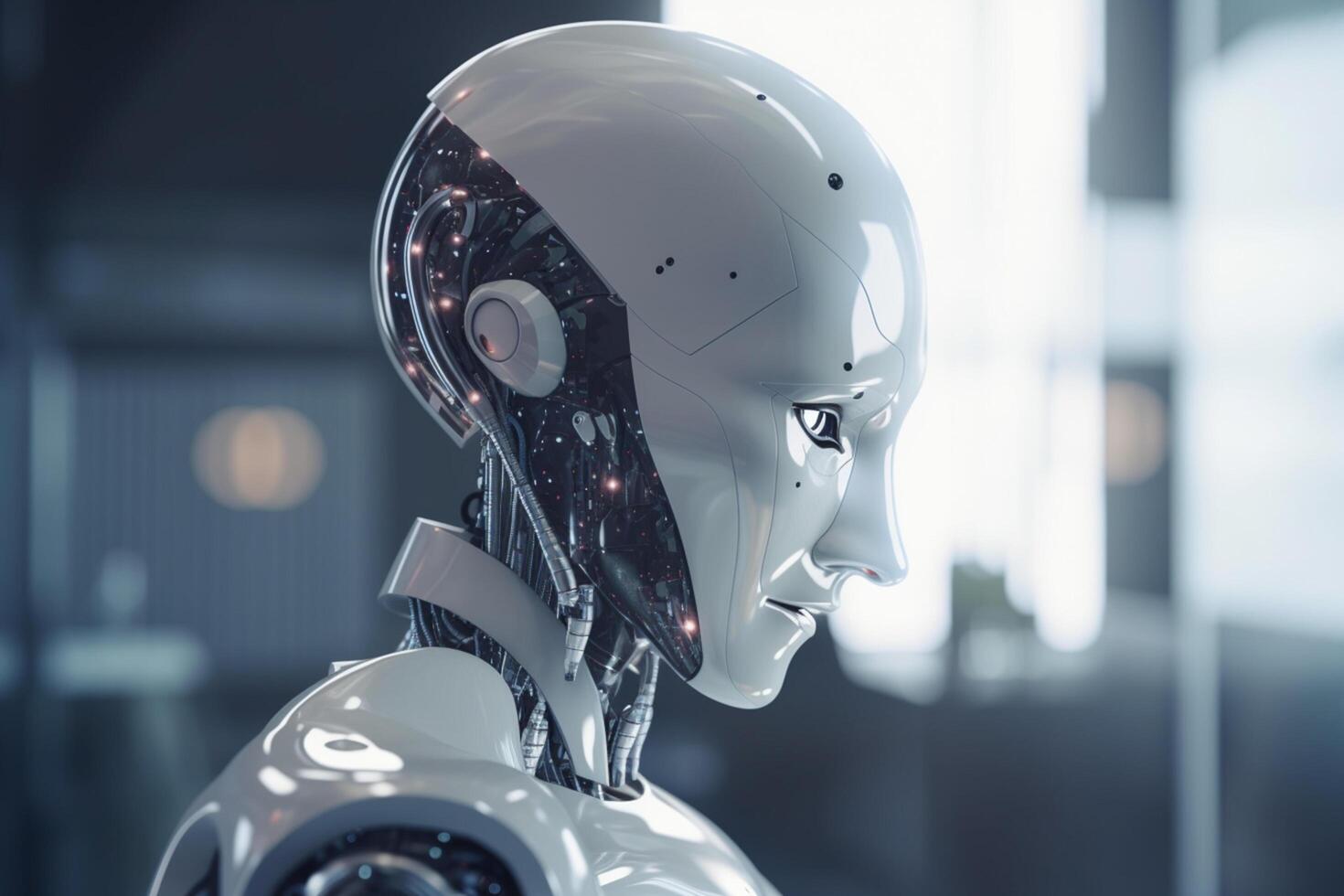 The Future of Insurance AI-Powered Robots in Action photo