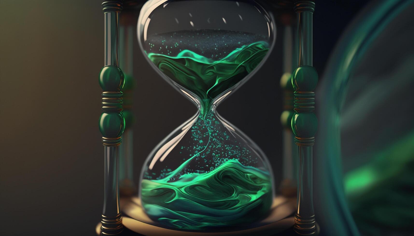 Cosmic Hourglass Portal to the Unknown photo