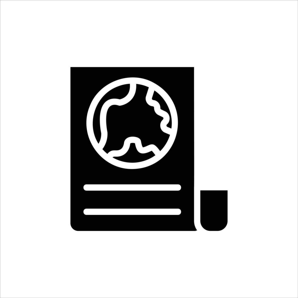 newspaper in flat design style vector