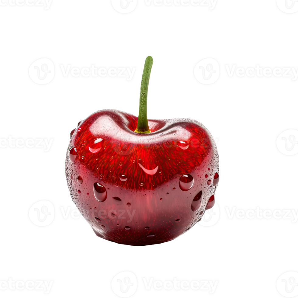 Juicy Red Apple with Droplets of Water, Perfect for A Healthy Snack . png