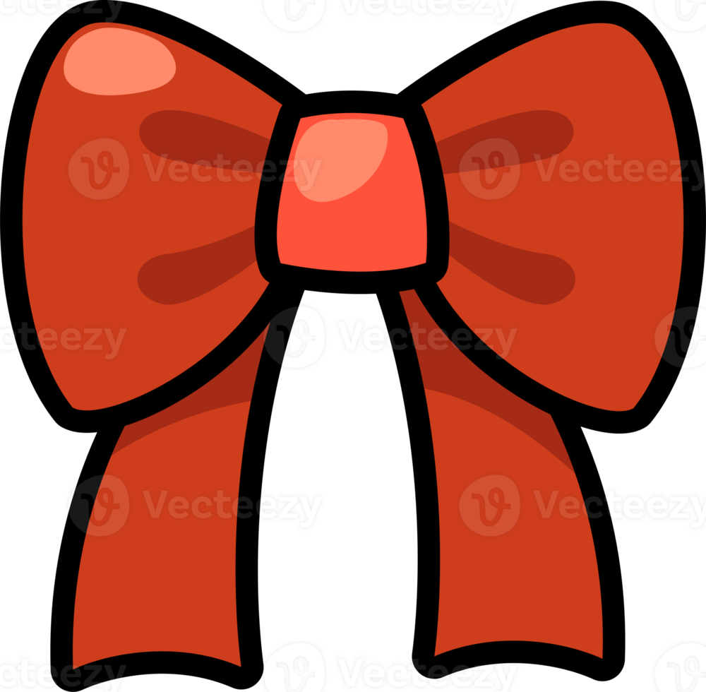 ribbon gift box outline png