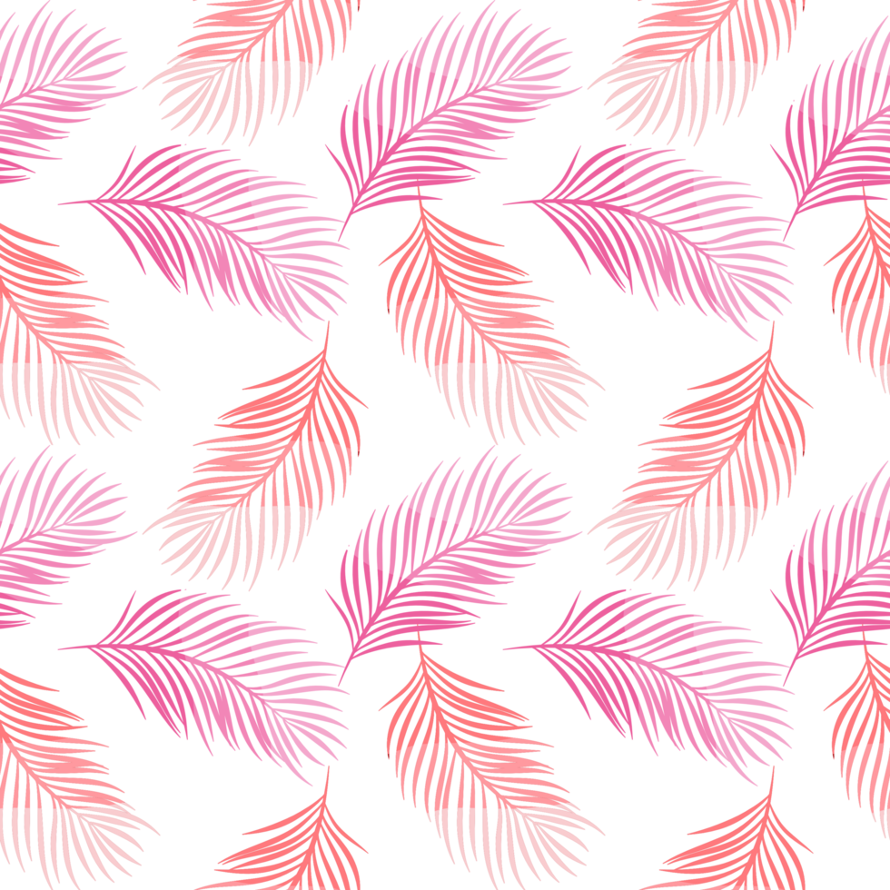 Seamless background with leaf pattern PNG