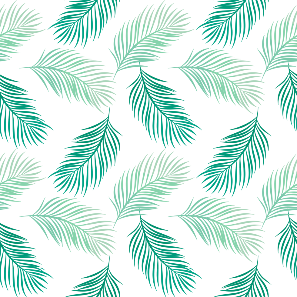 Seamless background with leaf pattern PNG