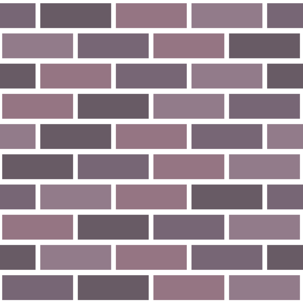 Backstein Mauer nahtlos Hintergrund png