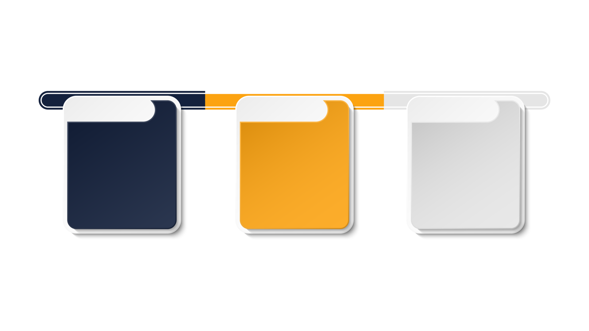 horizontal-timeline-or-flowchart-with-three-square-elements-and-space