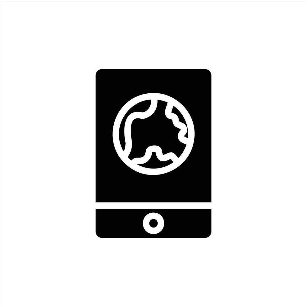 phone in flat design style vector