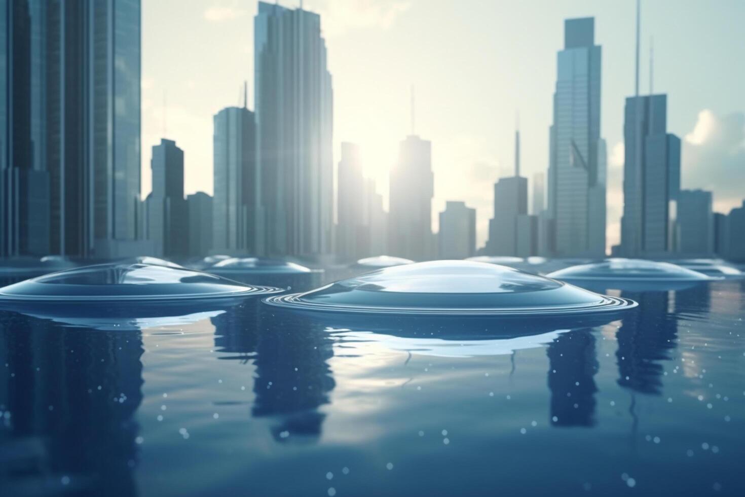 The Floating Metropolis A Vision of the Future photo