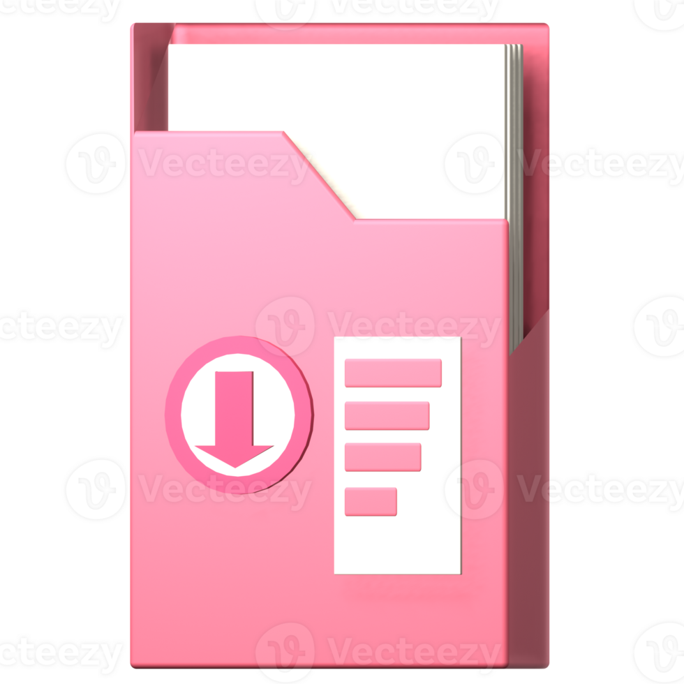 folder 3d icon png