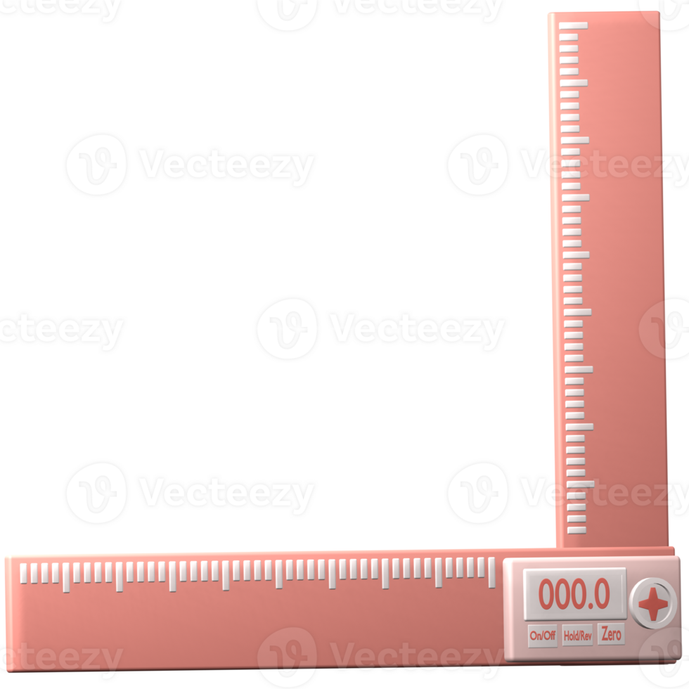 ruler 3d icon png