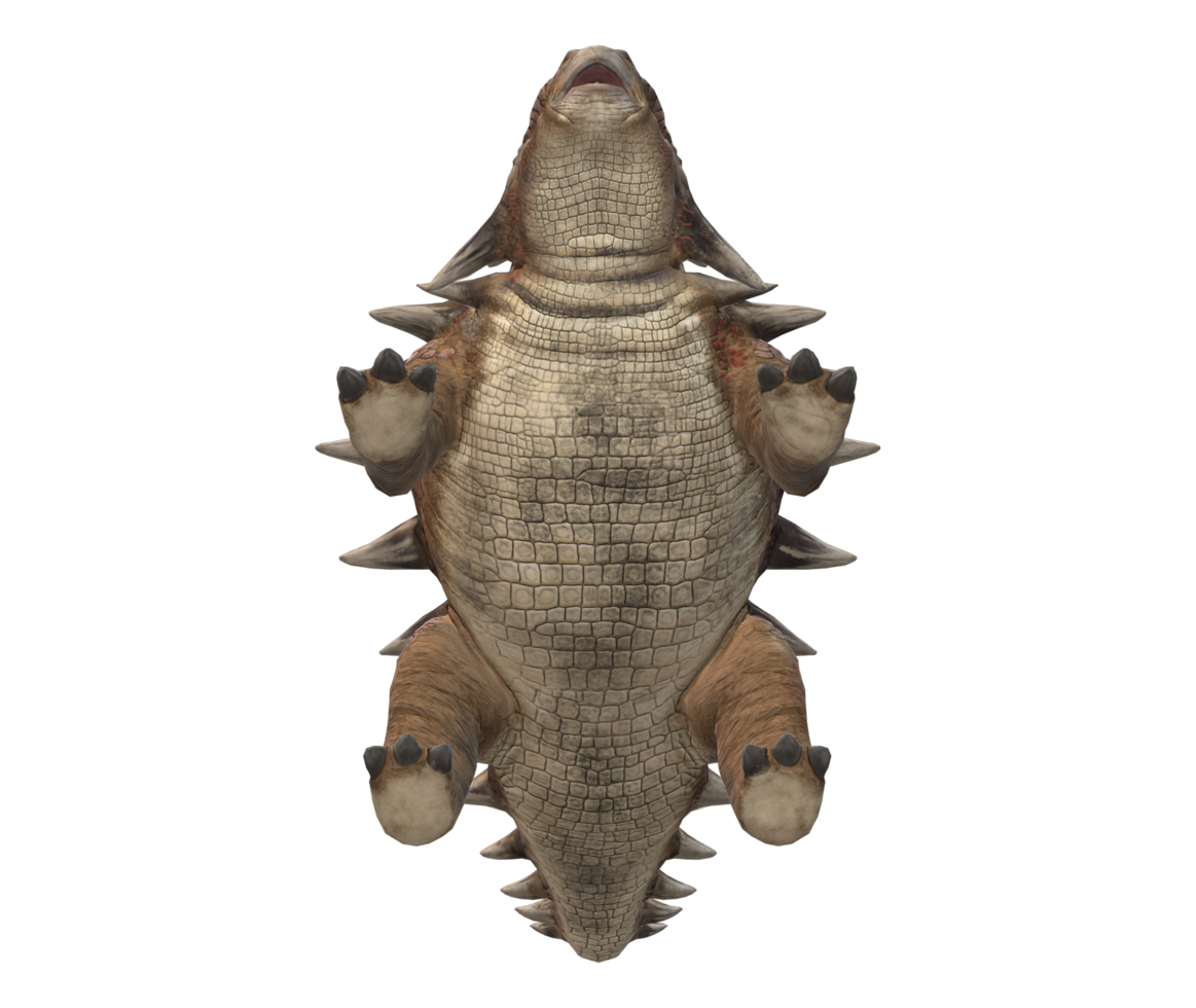 Ankylosaurs isolated on a Transparent Background png