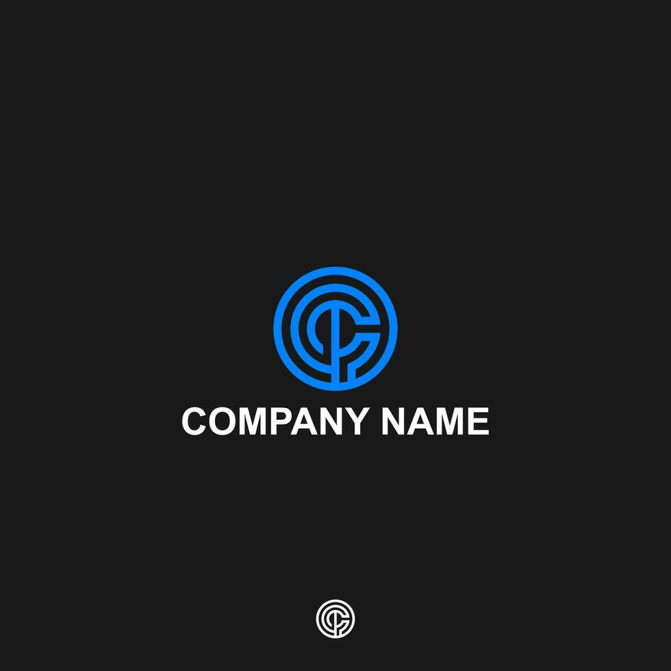 Monogram logo letter C, CC or CCC modern company c, letter, icon, cc, abstract, vector, business, design, wedding, art, font, concept, label, alphabet, template, bitcoin, blue, creative vector