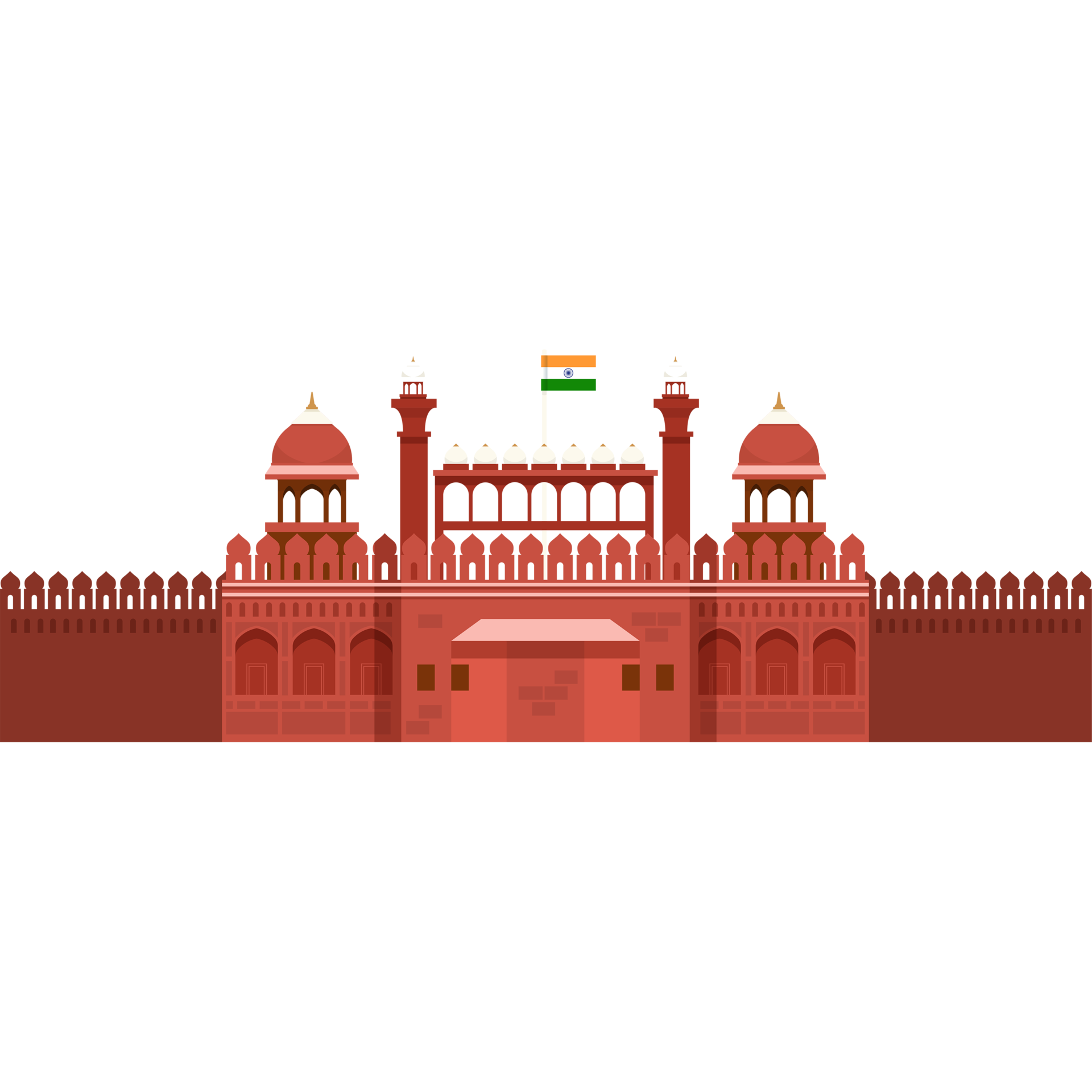 Red Fort Vector Png