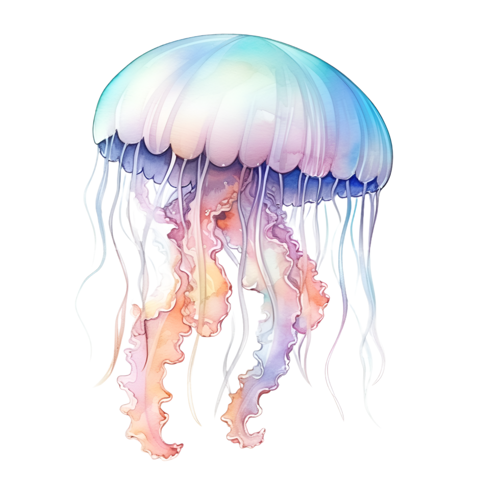 kwal waterverf clip art ai gegenereerd png