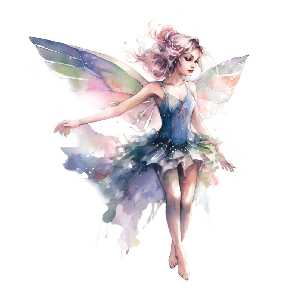 Fairy Watercolor Clipart png