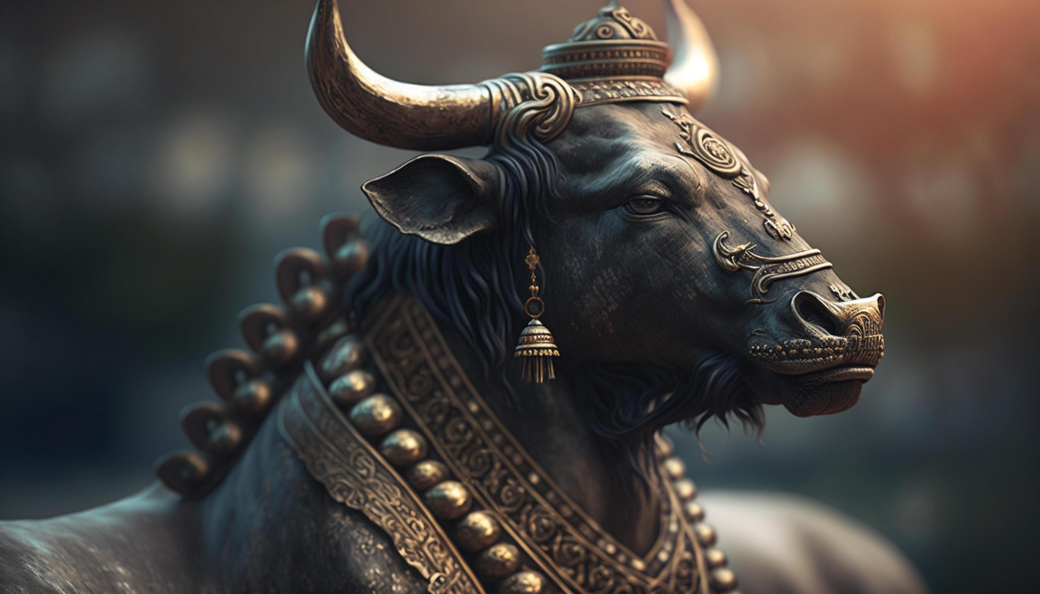 Nandi The Divine Bull and Steadfast Companion of Lord Shiva 24066572