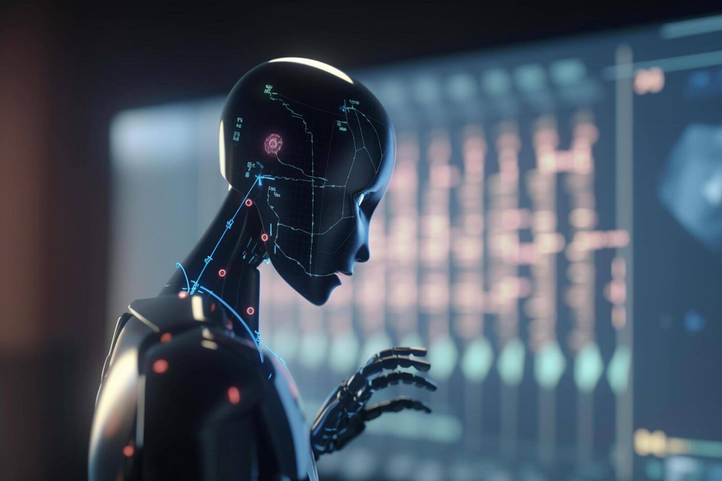 AI-led finance revolutionizing the industry with intelligent automation photo