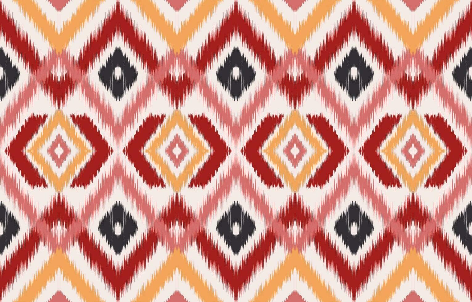 étnico resumen ikat Arte. sin costura modelo en tribal, gente bordado, y mexicano estilo. azteca geométrico Arte ornamento impresión. diseño para alfombra, fondo de pantalla, ropa, envase, tela, cubrir, textil. vector