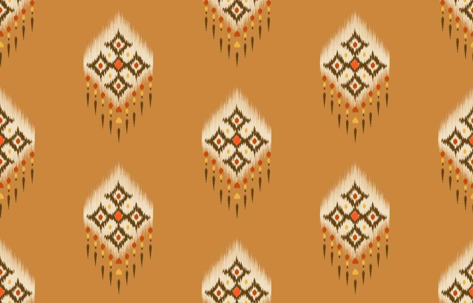 étnico resumen ikat Arte. sin costura modelo en tribal, gente bordado, y mexicano estilo. azteca geométrico Arte ornamento impresión. diseño para alfombra, fondo de pantalla, ropa, envase, tela, cubrir, textil. vector