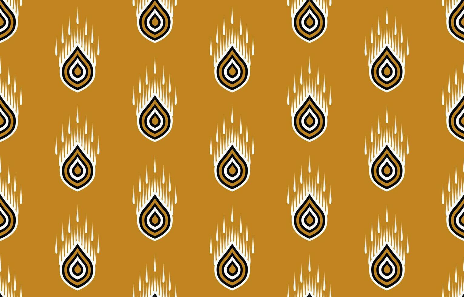 Ethnic abstract ikat art. Seamless pattern in tribal, folk embroidery, and Mexican style. Aztec geometric art ornament print. Design for carpet, wallpaper, clothing, wrapping, fabric, cover, textile. vector