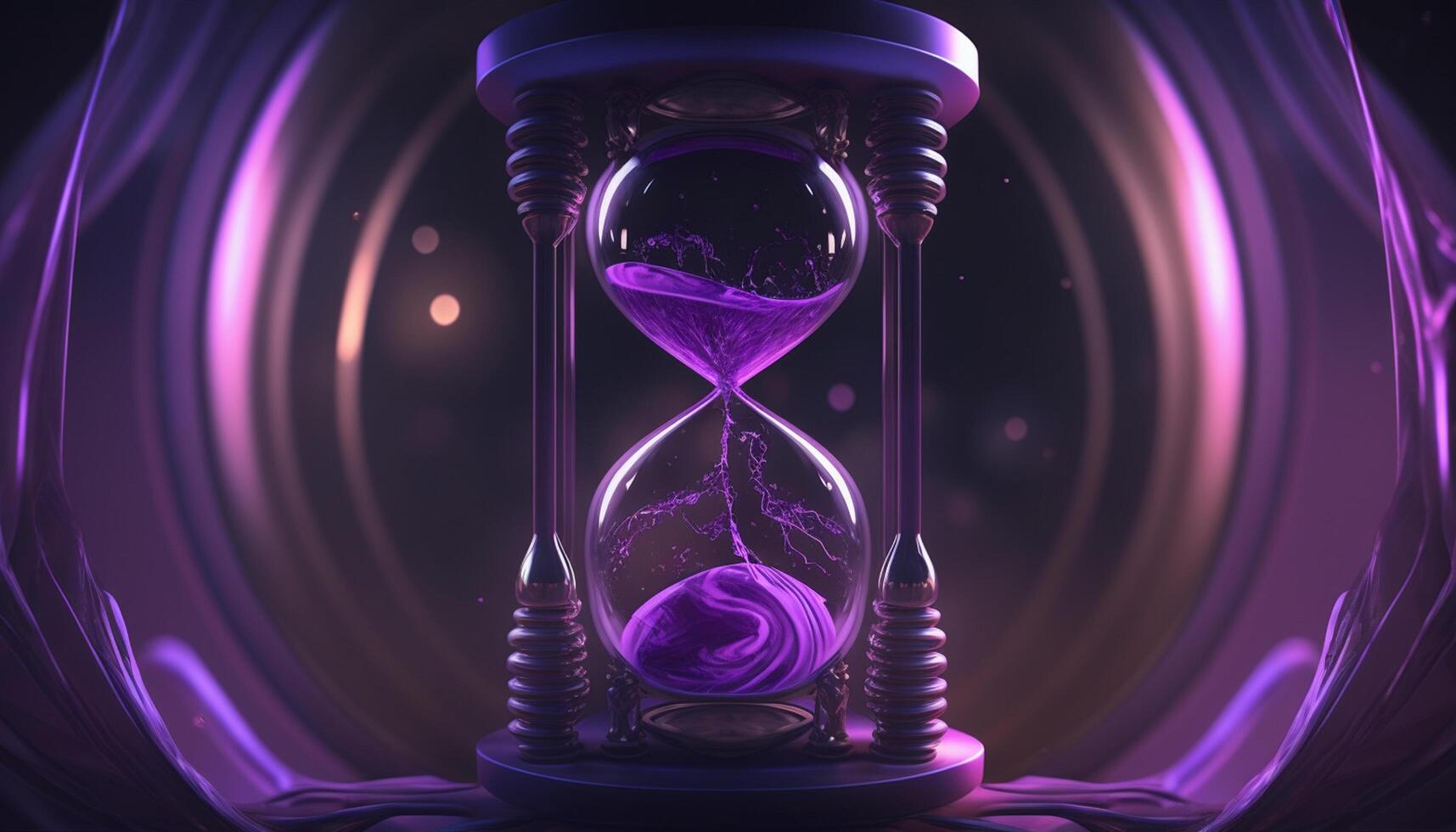 Cosmic Hourglass Portal to the Unknown photo
